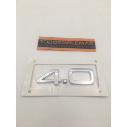 EMBLEMA LATERAL o TRASERO AUDI 4.0