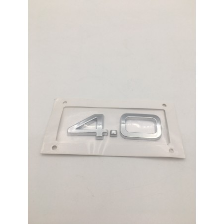 EMBLEMA LATERAL o TRASERO AUDI 4.0