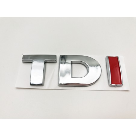 TDI plata con rojo