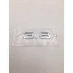 EMBLEMA LATERAL o TRASERO AUDI 3.8 AUDI