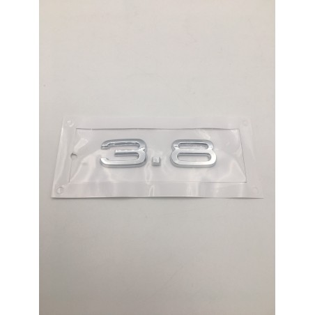 EMBLEMA LATERAL o TRASERO AUDI 3.8 AUDI