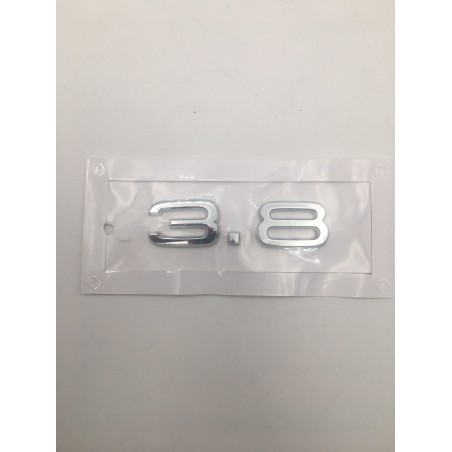 EMBLEMA LATERAL o TRASERO AUDI 3.8 AUDI