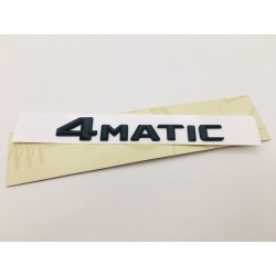 EMBLEMA TRASERO LETRAS NEGRAS 4MATIC MERCEDES