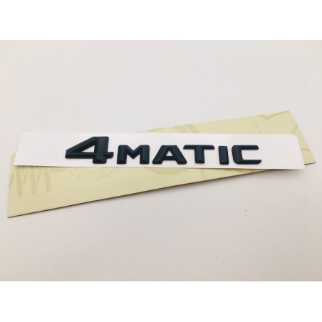 EMBLEMA TRASERO LETRAS NEGRAS 4MATIC MERCEDES