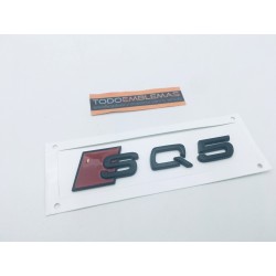 Emblema trasero audi sq5 negro