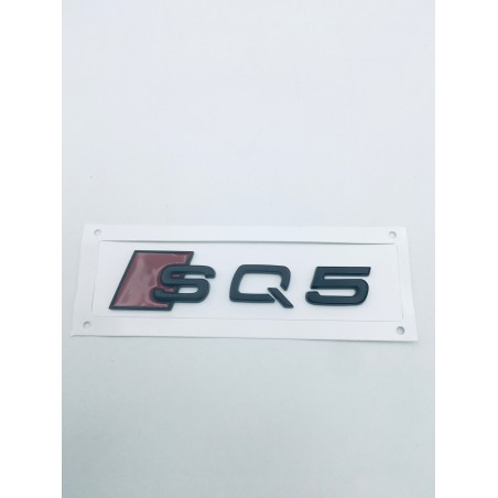 Emblema trasero audi sq5 negro