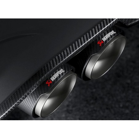 Cola de escape akrapovic 92mm mate