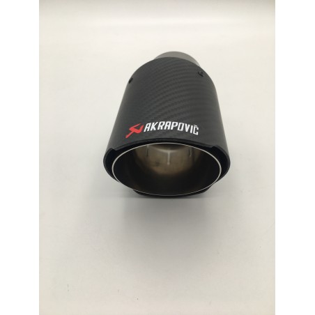 Cola de escape akrapovic 92mm mate