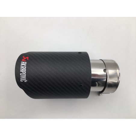 Cola de escape akrapovic 92mm mate