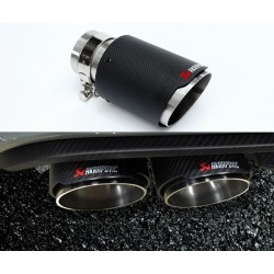 Cola de escape akrapovic 105mm mate