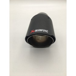 Cola de escape akrapovic 105mm mate