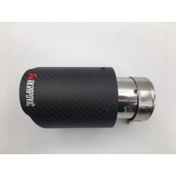 Cola de escape akrapovic 105mm mate