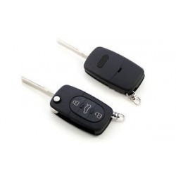 CARCASA LLAVE MANDO AUDI 3 BOTONES