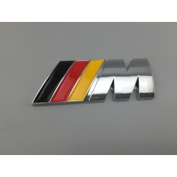 EMBLEMA TRASERO GRANDE BMW M ALEMANA METAL