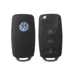 Carcasa llave mando vw 3 botones