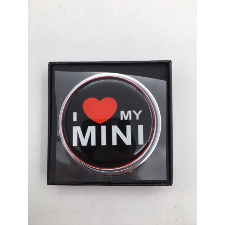 Emblema parrilla redondo Mini love