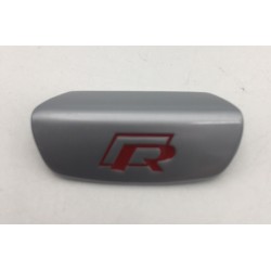 Emblema volante vw r rojo