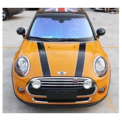 Vinilo capot mini jcw negra