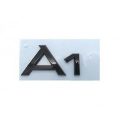 Emblema Trasero AUDI Letras A1 Negro