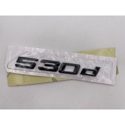 EMBLEMA TRASERO BMW SERIE 5 530d NEGRAS
