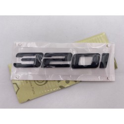 EMBLEMA TRASERO LETRAS BMW SERIE 3 320i NEGRAS