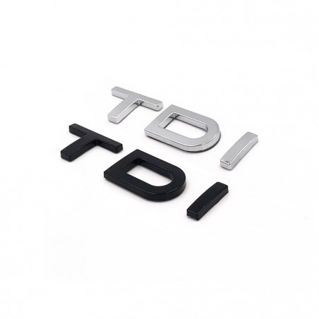 Emblema Trasero AUDI Letras TDI