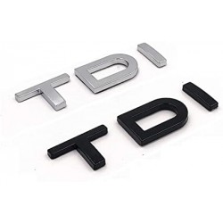 Emblema Trasero AUDI Letras TDI