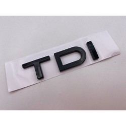 Emblema Trasero AUDI Ltras TDI Negras