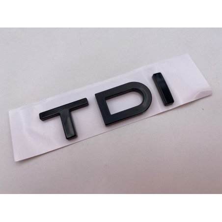 Emblema Trasero AUDI Ltras TDI Negras