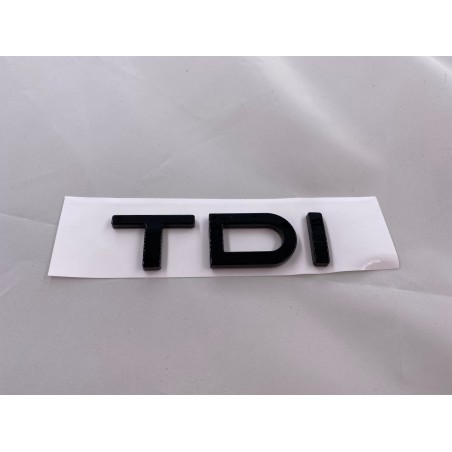 Emblema Trasero AUDI Ltras TDI Negras