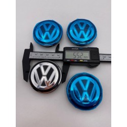 Centro de rueda Volkswagen negro 56mm 6cd601171