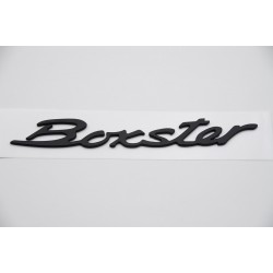 Emblema Letras Negras Porsche BOXSTER