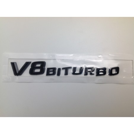 V8 Biturbo Negro