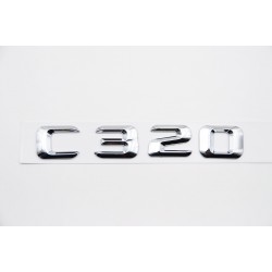 Emblema Letras Mercedes Benz Clase C C320