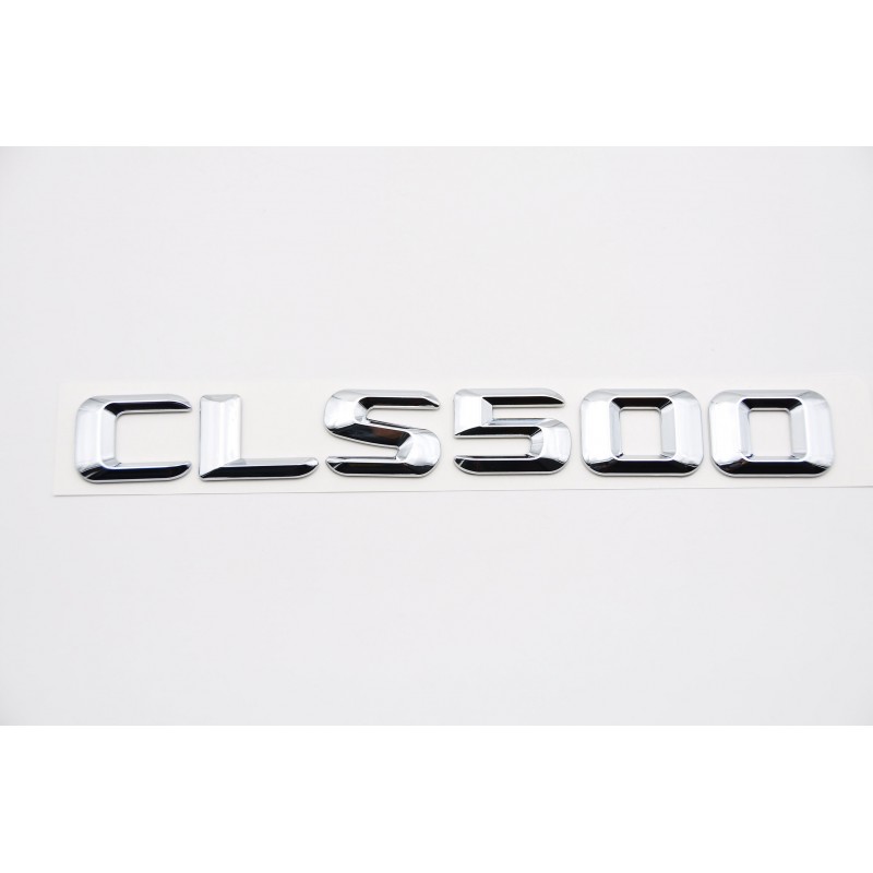 Emblemas Cromados "4MATIC" Para Mercedes - Adhesivos, Plástico ABS, Plata Brillante