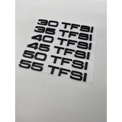 Emblema trasero audi 35 tfsi negro