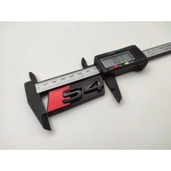EMBLEMA DE PARRILLA AUDI S4 NEGRO