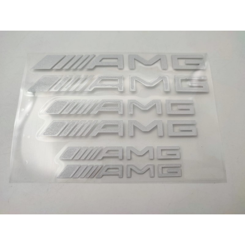 PEGATINAS PINZAS DE FRENO MERCEDES BENZ AMG BLANCO