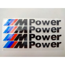 VINILO PEGATINAS PINZAS DE FRENO BMW M POWER NEGRO