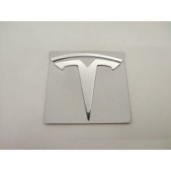 Emblema Tesla plata