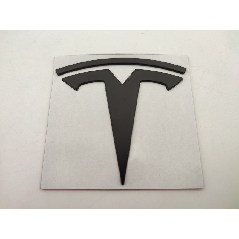 Emblema Tesla negro