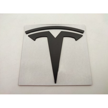 Emblema Tesla negro