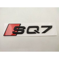 EMBLEMA TRASERO AUDI SQ7 NEGRO