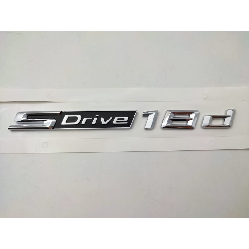 EMBLEMA LETRAS BMW SDRIVE 18D