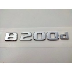 New emblema letras mercedes benz clase b b200d