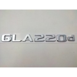 NUEVO EMBLEMA LETRAS MERCEDES BENZ CLASE GLA GLA220d CROMADAS