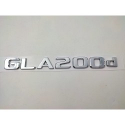 NUEVO EMBLEMA LETRAS MERCEDES BENZ CLASE GLA GLA200d CROMADAS
