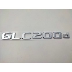 NUEVO EMBLEMA LETRAS MERCEDES BENZ CLASE GLC GLC200d CROMADAS