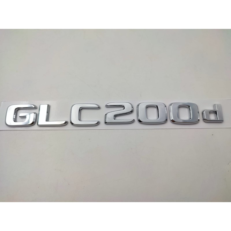 New emblema letras mercedes benz clase x glc200d