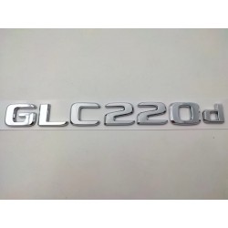 NUEVO EMBLEMA LETRAS MERCEDES BENZ CLASE GLC GLC220d CROMADAS